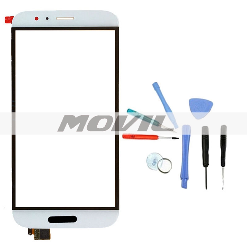 White Screen Replacement Digitizer with Open Tools Touch Screen Outer Glass Panel For Huawei Ascend G8